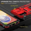 Ударопрочный чехол Camshield Army Ring для Samsung Galaxy A07 Красный / Red