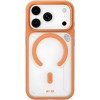 TPU+PC чохол Blueo Frosted Heat Dissipation Stand with MagSafe для Apple iPhone 17 Pro (6.3") Помаранчевий