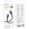 Дата кабель Borofone BX116 Certain USB to Lightning 2.4A (1m) Black
