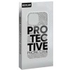 TPU чехол Carbon Protective with Magsafe для Apple iPhone 15 Pro Max (6.7") Black