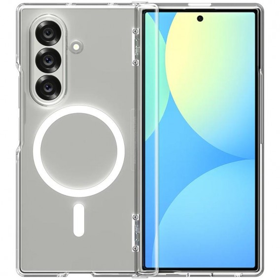 Чохол SGP Ultra Hybrid (MagFit) для Samsung Galaxy Z Fold7 Прозорий