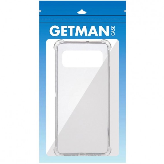 TPU чохол GETMAN Ease logo посилені кути Full Camera для Google Pixel 10 Безбарвний (прозорий)