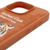 TPU+PC чохол Animal Club для Apple iPhone 16 Pro Max (6.9") Chocolate Brown