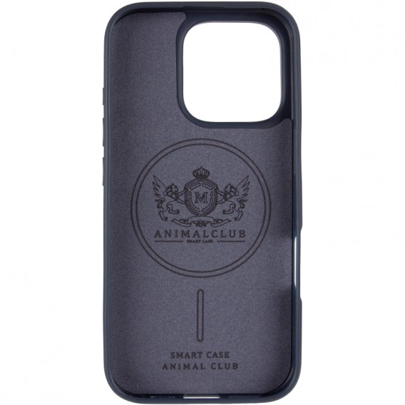 TPU+PC чохол Animal Club для Apple iPhone 16 Pro Max (6.9") Royal Blue