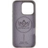 TPU+PC чохол Animal Club для Apple iPhone 16 Pro Max (6.9") Titanium Gray