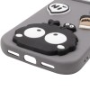 Чохол TPU Leather Toys для Apple iPhone 17 Pro (6.3") Monster / Grey