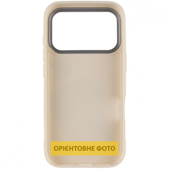 Чохол TPU Leather Toys для Apple iPhone 17 Pro (6.3") Coffee / Sand Чохол TPU Leather Toys для Apple iPhone 17 Pro (6.3") Coffee / Sand