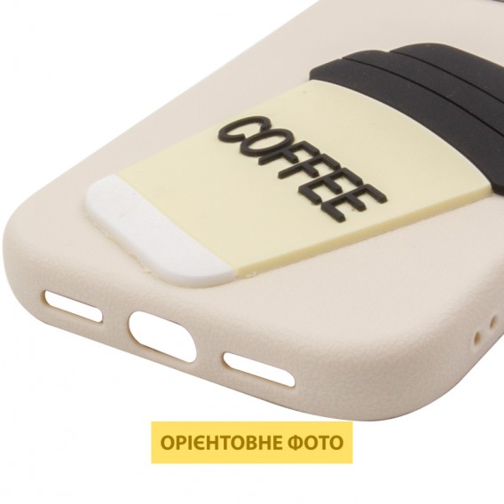 Чохол TPU Leather Toys для Apple iPhone 17 Pro (6.3") Coffee / Sand Чохол TPU Leather Toys для Apple iPhone 17 Pro (6.3") Coffee / Sand