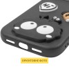 Чехол TPU Leather Toys для Apple iPhone 17 Pro Max (6.9 дюйма) Monster / Black