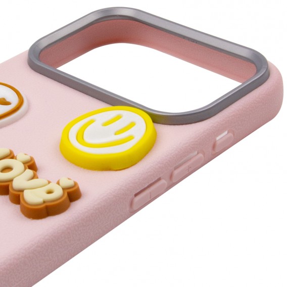 Чохол TPU Leather Toys для Apple iPhone 17 Pro Max (6.9") Capybara / Pink Чохол TPU Leather Toys для Apple iPhone 17 Pro Max (6.9") Capybara / Pink