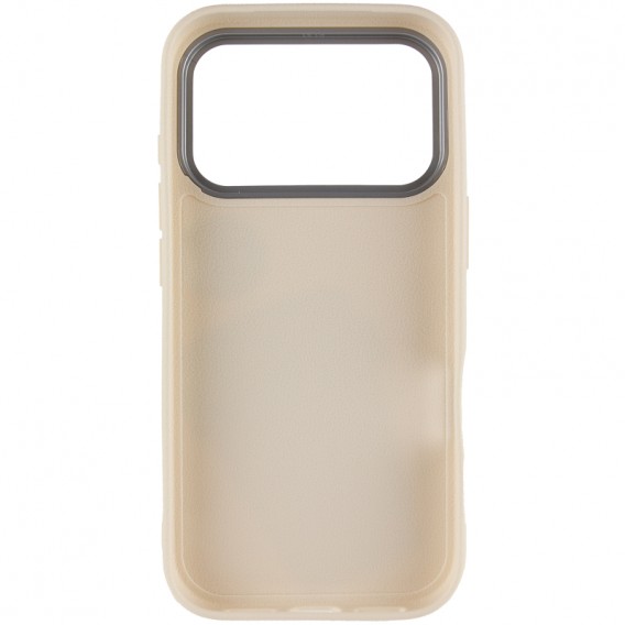 Чохол TPU Leather Toys для Apple iPhone 17 Pro Max (6.9") Coffee / Sand Чохол TPU Leather Toys для Apple iPhone 17 Pro Max (6.9") Coffee / Sand