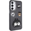 Чехол TPU Leather Toys для Samsung Galaxy S24 FE Monster / Black
