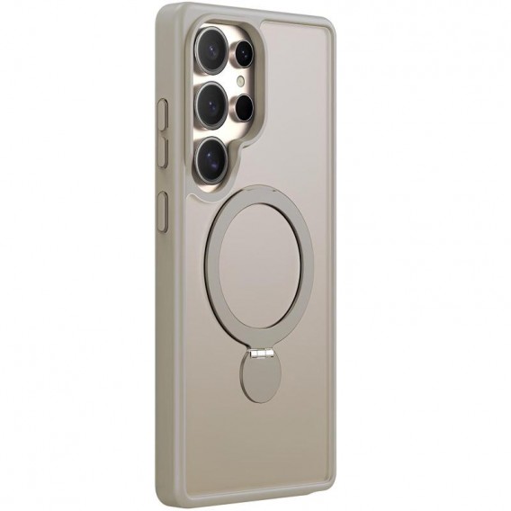 Чохол Ummi Colorful with MagSafe HQ Ring для Samsung Galaxy S25 Ultra Light Grey