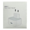 СЗУ 40W Power Adapter for Apple (1USB-C) (АA) (box) White
