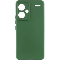 Чохол Silicone Cover Ummi Lakshmi Full Camera (AA) для Xiaomi Redmi Note 13 Pro+ Зелений / Dark green