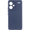 Чехол Silicone Cover Ummi Lakshmi Full Camera (AA) для Xiaomi Redmi Note 13 Pro+ Синий / Midnight Blue