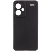 Чохол Silicone Cover Ummi Lakshmi Full Camera (AA) для Xiaomi Redmi Note 13 Pro+ Чорний / Black