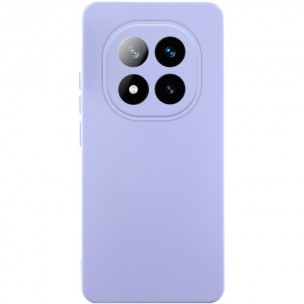 Чехол Silicone Cover Ummi Lakshmi Full Camera (AA) для Xiaomi Redmi Note 14 Pro+ 5G Сиреневый / Dasheen