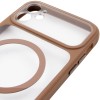 Чохол TPU+PC GETMAN Moon Clear with MagSafe для Apple iPhone 11 (6.1") Brown
