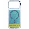 Чохол TPU+PC Jewel Sparkle with MagSafe для Apple iPhone 15 (6.1") Aqua Blue