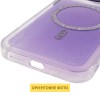 Чохол TPU+PC Jewel Sparkle with MagSafe для Apple iPhone 15 (6.1") Lavender Glitter