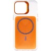 Чохол TPU+PC Jewel Sparkle with MagSafe для Apple iPhone 16 (6.1") Orange Sparkle