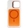 Чохол TPU+PC Jewel Sparkle with MagSafe для Apple iPhone 16 (6.1") Orange Sparkle