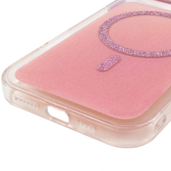 Чехол TPU+PC Jewel Sparkle with MagSafe для Apple iPhone 16 (6.1 дюйма) Pink Ruby Чехол TPU+PC Jewel Sparkle with MagSafe для Apple iPhone 16 (6.1 дюйма) Pink Ruby