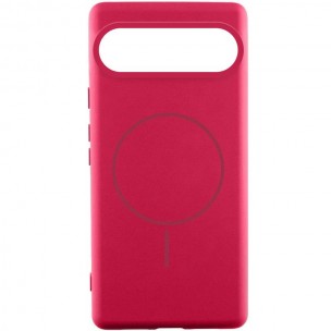 Чехол Silicone Cover Lakshmi (AA) with MagFit для Google Pixel 10 / 10 Pro Красный / Rose Red