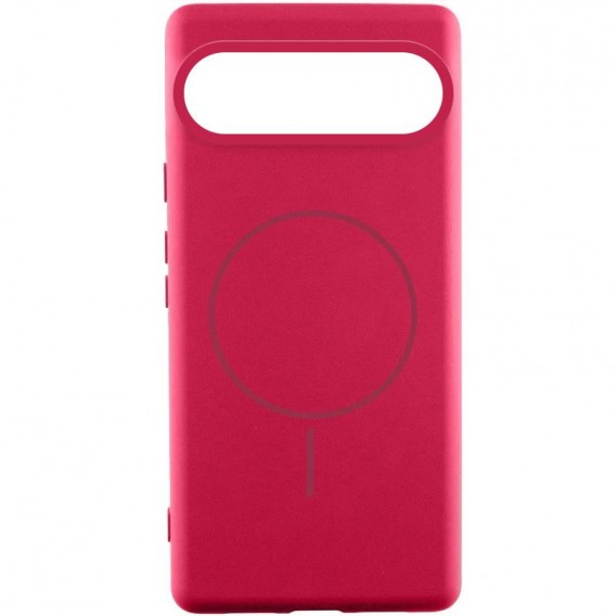 Чохол Silicone Cover Lakshmi (AA) with MagFit для Google Pixel 10 / 10 Pro Червоний / Rose Red