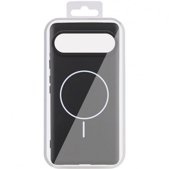 Чохол Silicone Cover Lakshmi (AA) with MagFit для Google Pixel 10 / 10 Pro Чорний / Black