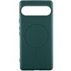 Чехол Silicone Cover Lakshmi (AA) with MagFit для Google Pixel 10 Pro XL Зеленый / Dark green