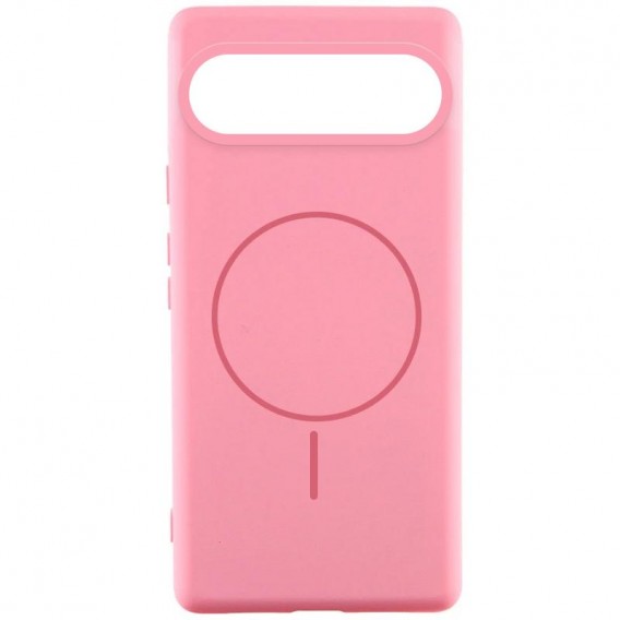 Чохол Silicone Cover Lakshmi (AA) with MagFit для Google Pixel 10 Pro XL Рожевий / Light pink