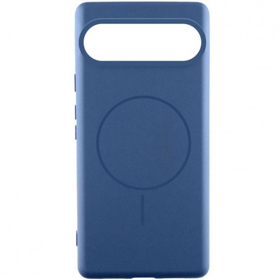 Чехол Silicone Cover Lakshmi (AA) with MagFit для Google Pixel 10 Pro XL Синий / Navy Blue