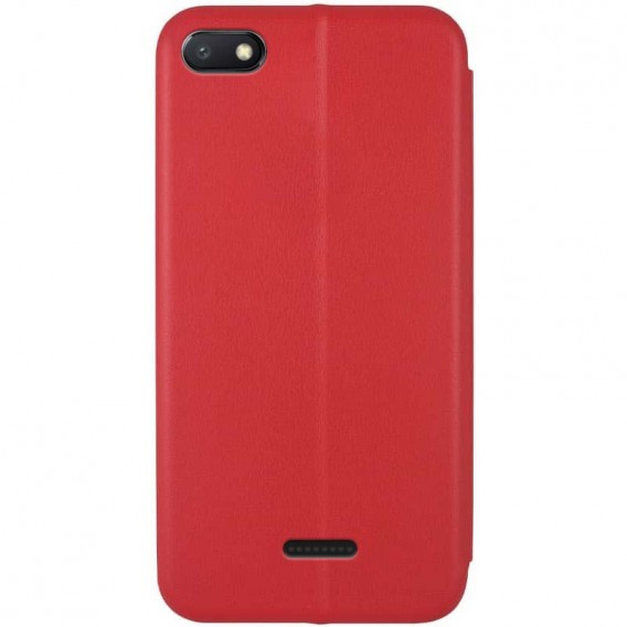 Кожаный чехол-книжка Classy для Xiaomi Redmi 6A Красный
