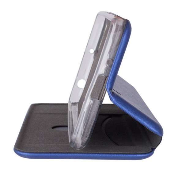 Кожаный чехол-книжка Classy для Xiaomi Redmi 6A Синий