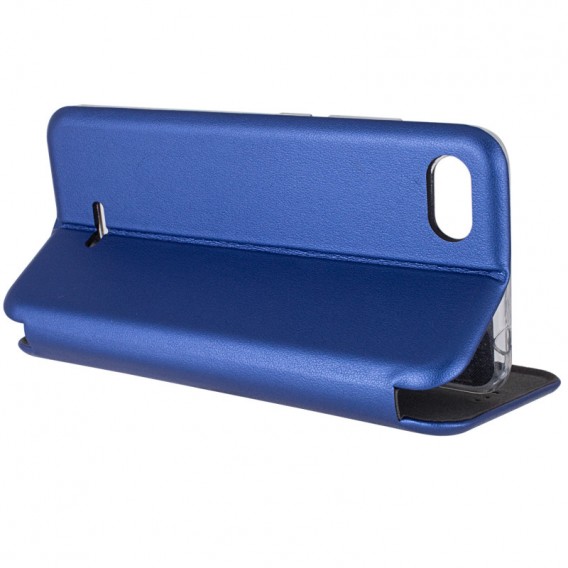 Кожаный чехол-книжка Classy для Xiaomi Redmi 6A Синий