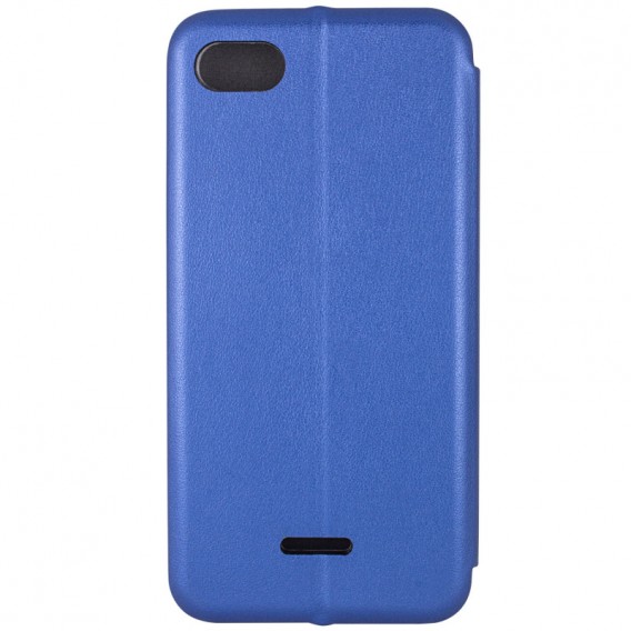 Кожаный чехол-книжка Classy для Xiaomi Redmi 6A Синий