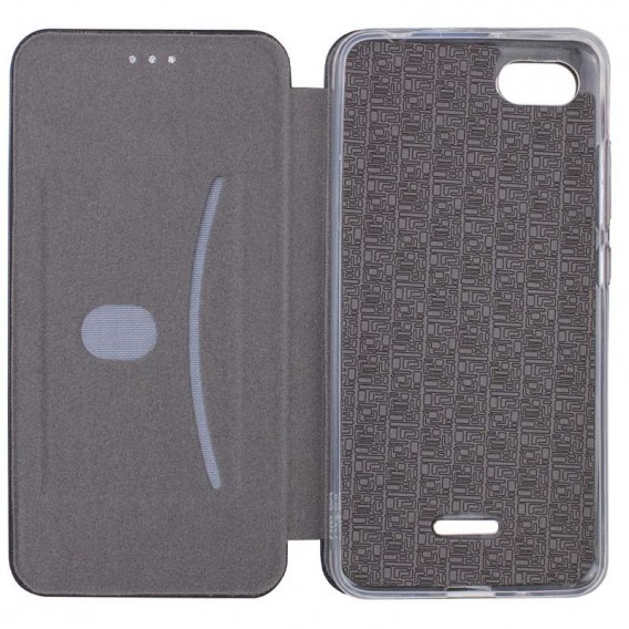 Кожаный чехол-книжка Classy для Xiaomi Redmi 6A Зеленый