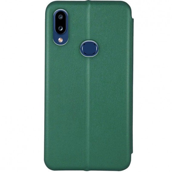Шкіряний чохол-книжка Classy для Samsung Galaxy A10s Зелений