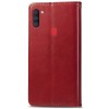 Шкіряний чохол-книжка GETMAN Gallant (PU) для Samsung Galaxy A11 Червоний