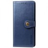 Кожаный чехол-книжка GETMAN Gallant (PU) для Samsung Galaxy A11 Синий