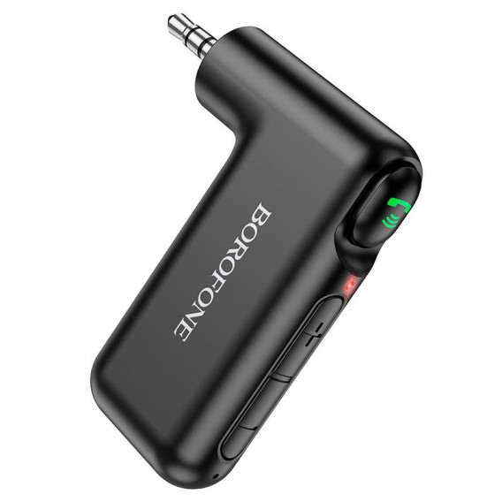 Bluetooth аудіо ресивер Borofone BC35 (AUX 3.5mm) Чорний