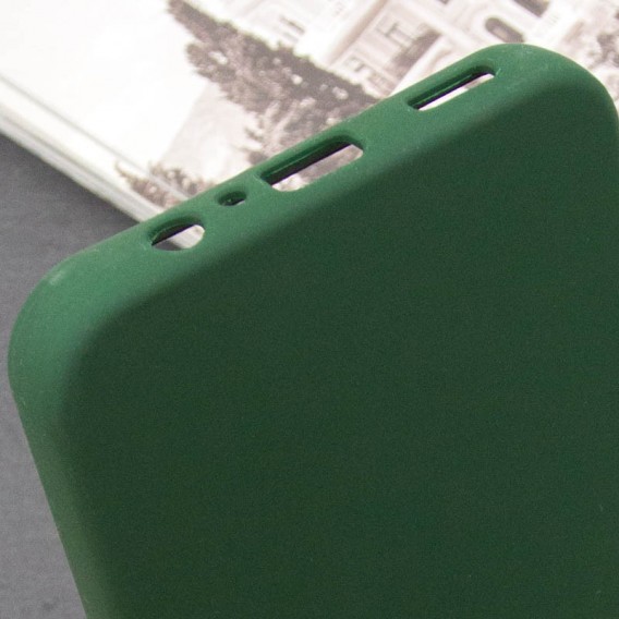 Чохол Silicone Cover Lakshmi Full Camera (AAA) для Samsung Galaxy A24 4G Зелений / Cyprus Green