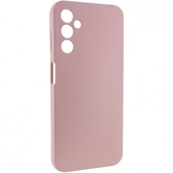 Чохол Silicone Cover Lakshmi Full Camera (AAA) для Samsung Galaxy A24 4G Рожевий / Pink Sand