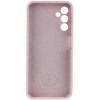 Чохол Silicone Cover Lakshmi Full Camera (AAA) для Samsung Galaxy A24 4G Рожевий / Pink Sand