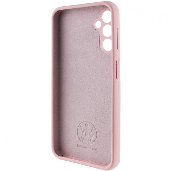 Чохол Silicone Cover Lakshmi Full Camera (AAA) для Samsung Galaxy A24 4G Рожевий / Pink Sand