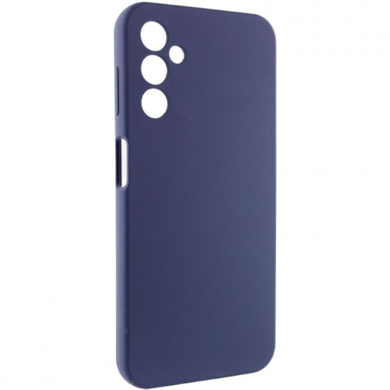 Чохол Silicone Cover Lakshmi Full Camera (AAA) для Samsung Galaxy A24 4G Темно-синій / Midnight blue