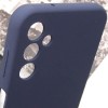 Чохол Silicone Cover Lakshmi Full Camera (AAA) для Samsung Galaxy A24 4G Темно-синій / Midnight blue