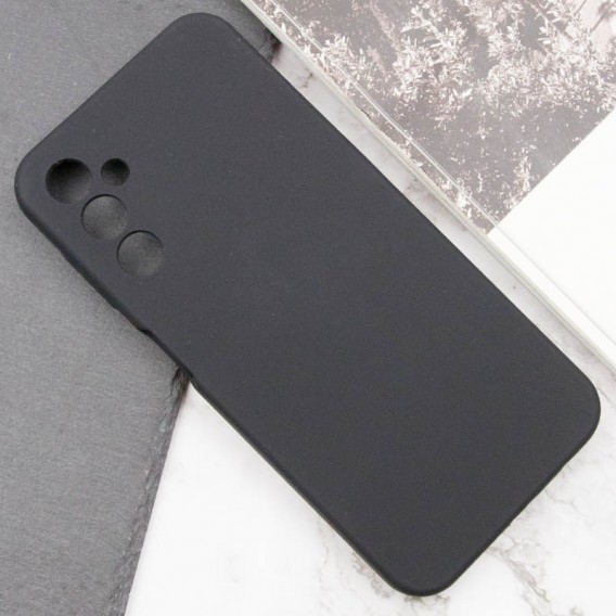 Чохол Silicone Cover Lakshmi Full Camera (AAA) для Samsung Galaxy A24 4G Чорний / Black